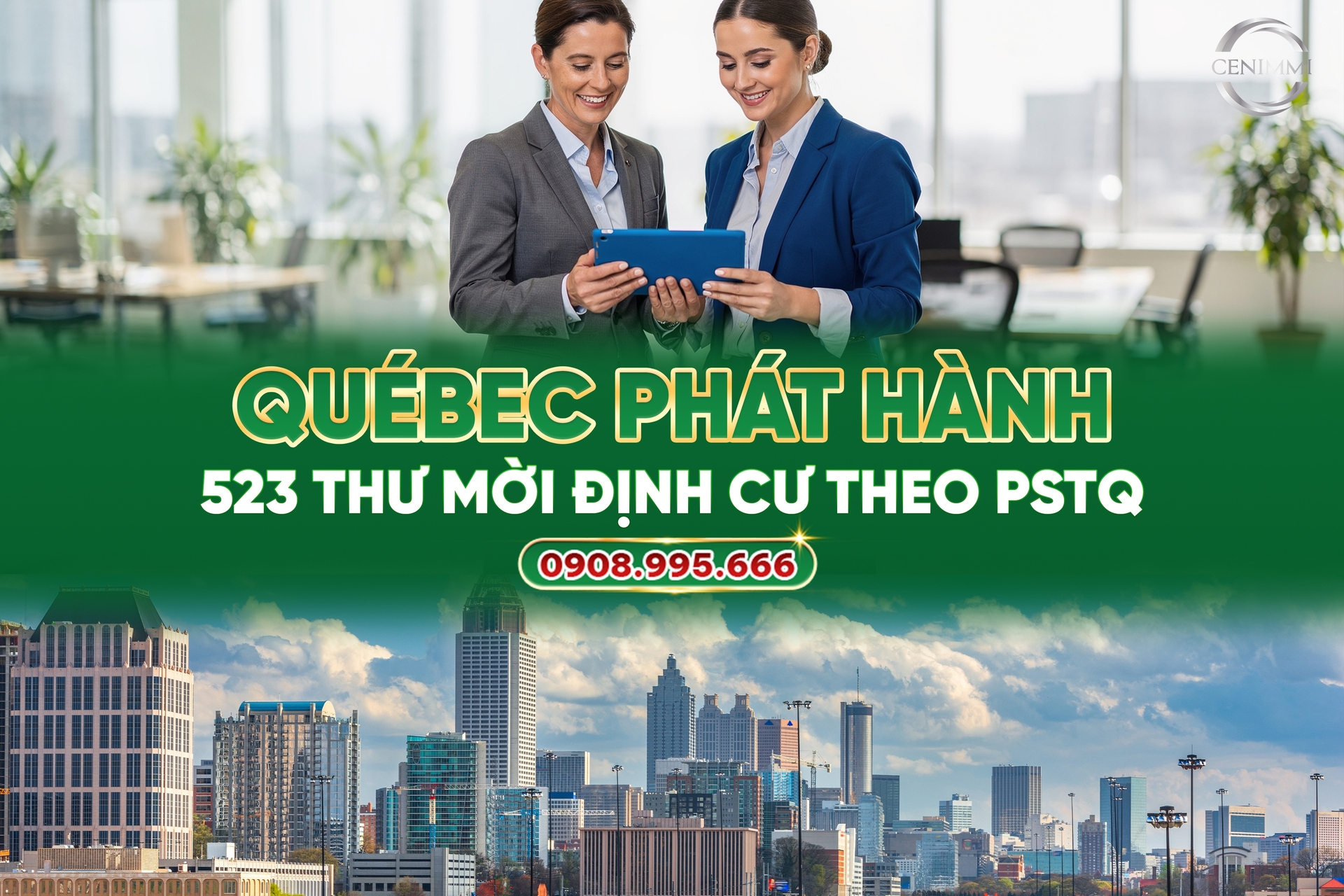 Québec phát hành 523 thư mời định cư theo PSTQ